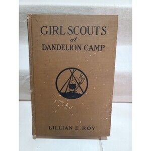 1921  Lillian Roy Girl Scouts At Dandelion Camp 1st Edition Grosset & Dunlap